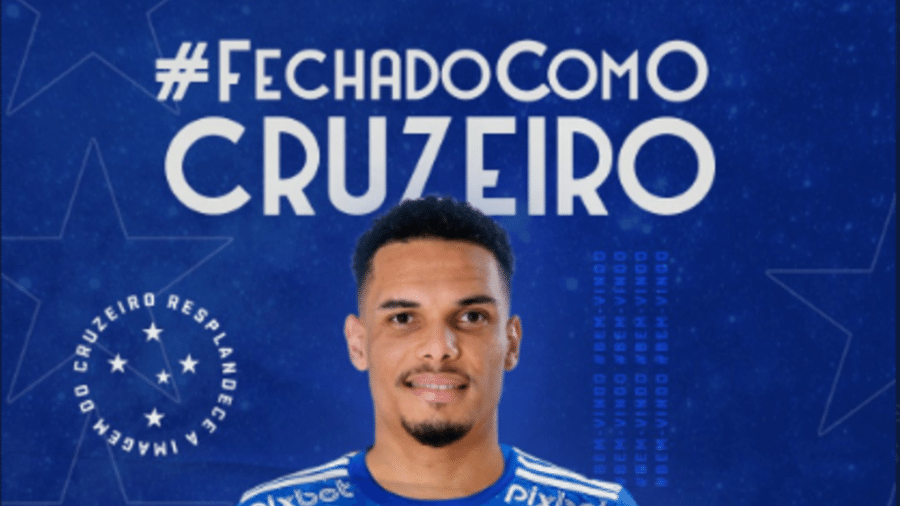 Neris é o novo reforço do Cruzeiro para a temporada 2023 - Reprodução/Twitter
