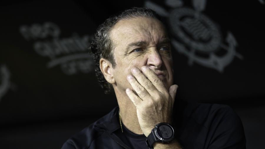 Cuca, técnico do Corinthians, durante jogo contra o Remo na Copa do Brasil - ALE VIANNA/W9 PRESS/ESTADÃO CONTEÚDO