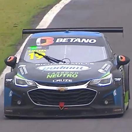 Felipe Massa durante 11ª etapa da Stock Car, em Cascavel, no Paraná