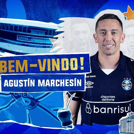 Agustín Marchesín, novo goleiro do Grêmio