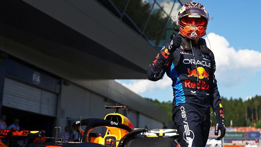 Max Verstappen vai largar na frente na sprint do GP da Áustria