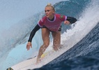 Tati Weston-Webb aproveita erro de rival e garante medalha no surfe - Jerome BROUILLET / AFP