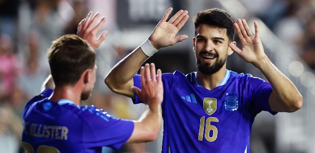 Argentina goleia Porto Rico em amistoso com assistência de Flaco López Argentina goleia Porto Rico em amistoso com assistência de Flaco López