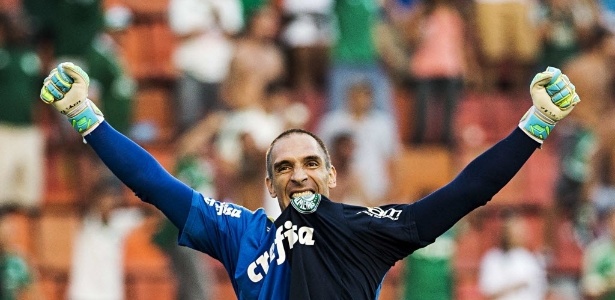 Fernando Prass foi campeão da Copa do Brasil com o Palmeiras em 2015 - Eduardo Knapp/Folhapress