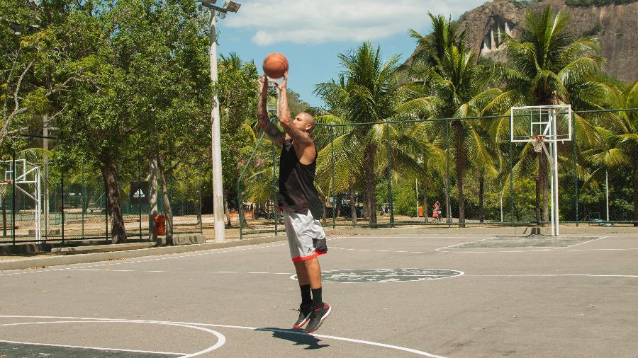 Ex-BBB Fernando Medeiros é praticante de basquete 3x3 - Arquivo pessoal
