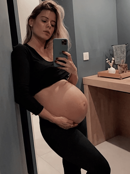 Carol Cabrino, grávida do segundo filho com Marquinhos - Reprodução/Instagram