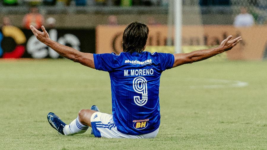 Marcelo Moreno lamenta fase do Cruzeiro na Série B do Campeonato Brasileiro 2020 - Alessandra Torres/AGIF