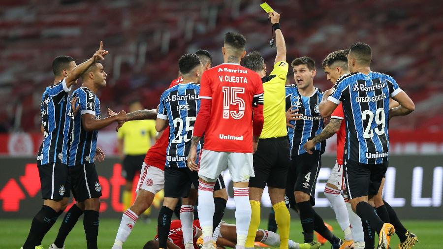 Inter e Grêmio têm objetivos e vivem situações diferentes no "clássico mental" - Alexandre Schneider/Getty Images