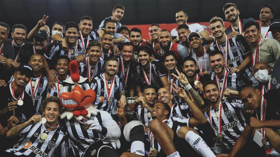 O Atlético-MG é o maior vencedor de títulos do Campeonato Mineiro; são 46 em toda sua história - Pedro Souza/Atlético