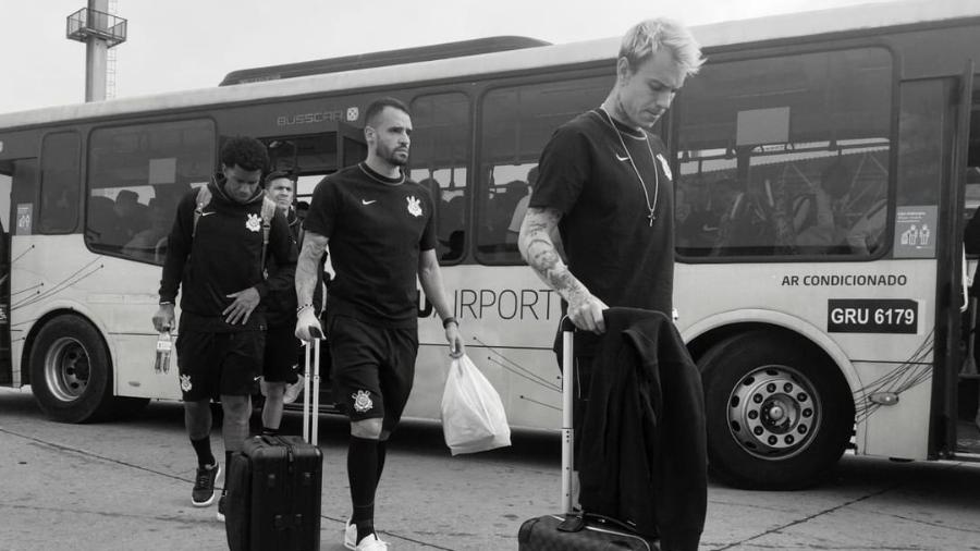 Renato Augusto viajou com a equipe do Corinthians para Florianópolis para enfrentar o Avaí após lesão - Rodrigo Coca / Ag. Corinthians