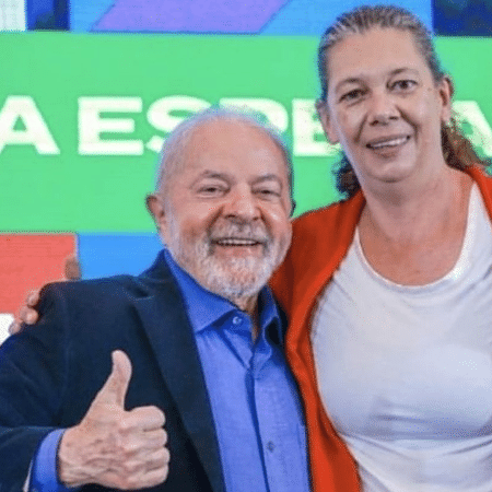 Presidente Lula e a ministra do Esporte, Ana Moser, no fim de dezembro - Ricardo Stuckert/Divulgação