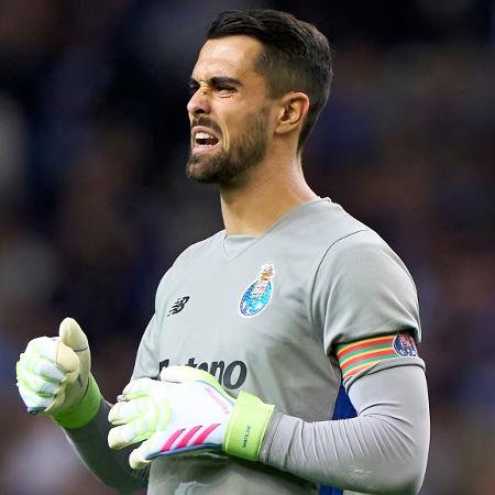 Diogo Costa, goleiro do Porto, durante jogo pelo Campeonato Português