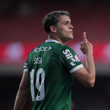 Sosa, do Palmeiras, em jogo contra o São Paulo pelo Brasileirão Sosa, do Palmeiras, em jogo contra o São Paulo pelo Brasileirão