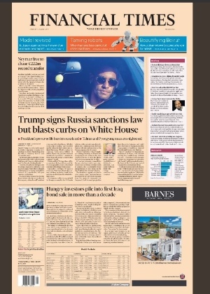 Reprodução/Financial Times Reprodução/Financial Times