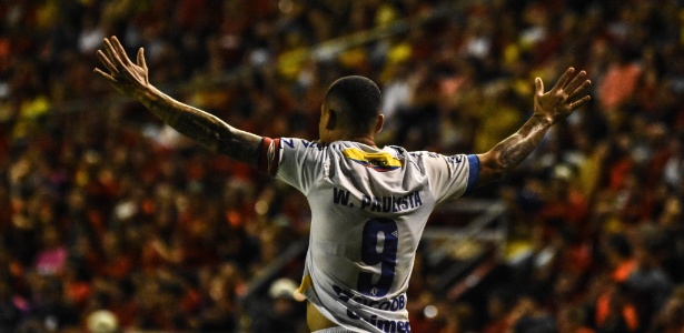 Wellington Paulista é o artilheiro da Chape na temporada, com 11 gols - Paulo Paiva/AGIF