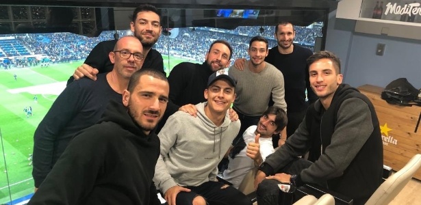 Jogadores da Juventus - Reprodução/Instagram - Reprodução/Instagram