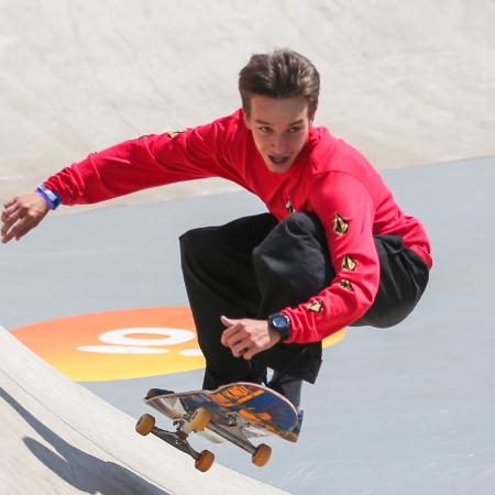 Luiz Francisco, skatista da seleção olímpica brasileira - Alexandre Schneider/Getty Images