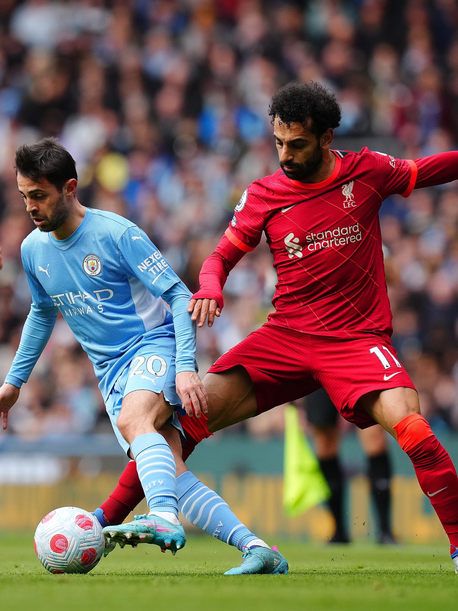 Seis jogadores da Copa do Mundo incluídos no time do City para enfrentar o  Liverpool