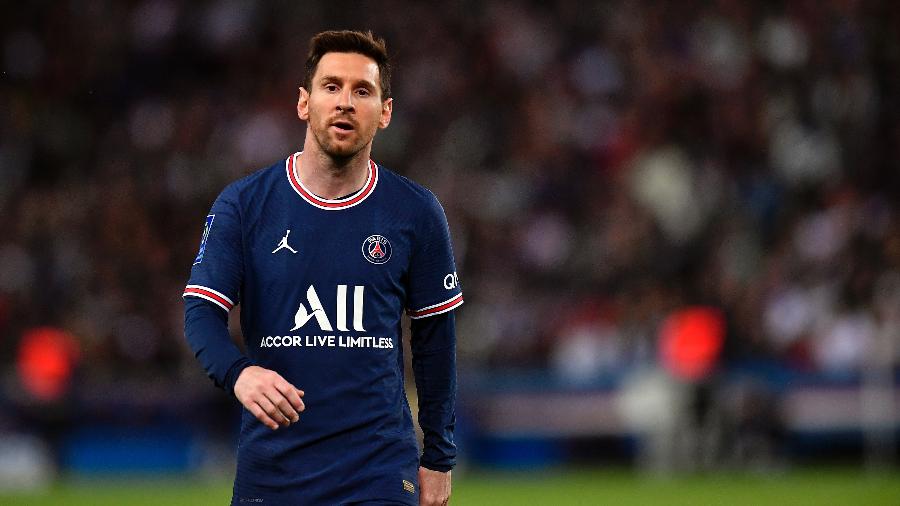 Lionel Messi em ação pelo Paris Saint-Germain - Aurelien Meunier/Getty