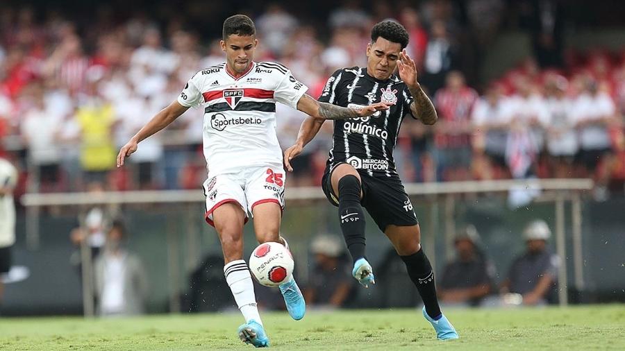 Rodrigo Nestor, do São Paulo, e Du Queiroz, do Corinthians, têm se destacado na temporada - Paulo Pinto/São Paulo FC