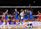 Itália vence e vai à final do vôlei; Brasil enfrenta a Turquia pelo bronze - Siphiwe Sibeko/Reuters