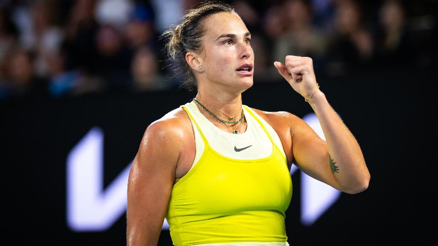 Aryna Sabalenka nas semifinais do Australian Open de 2025