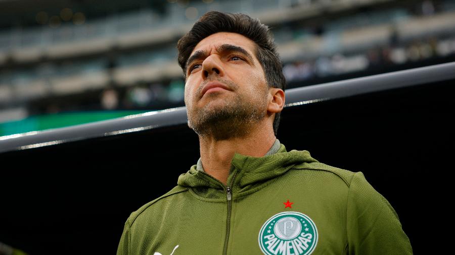 Abel Ferreira, técnico do Palmeiras, durante jogo contra o Porto Abel Ferreira, técnico do Palmeiras, durante jogo contra o Porto