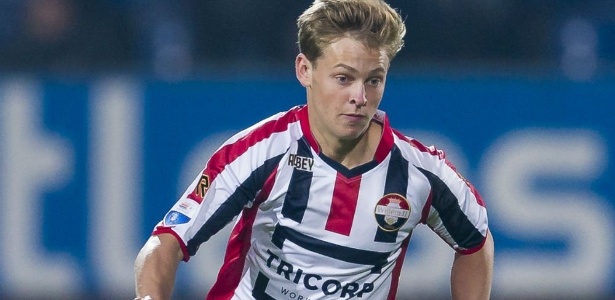 Negociado pelo Ajax, Frenkie de Jong defendeu o Willem II até 2015 - @WillemII/Twitter