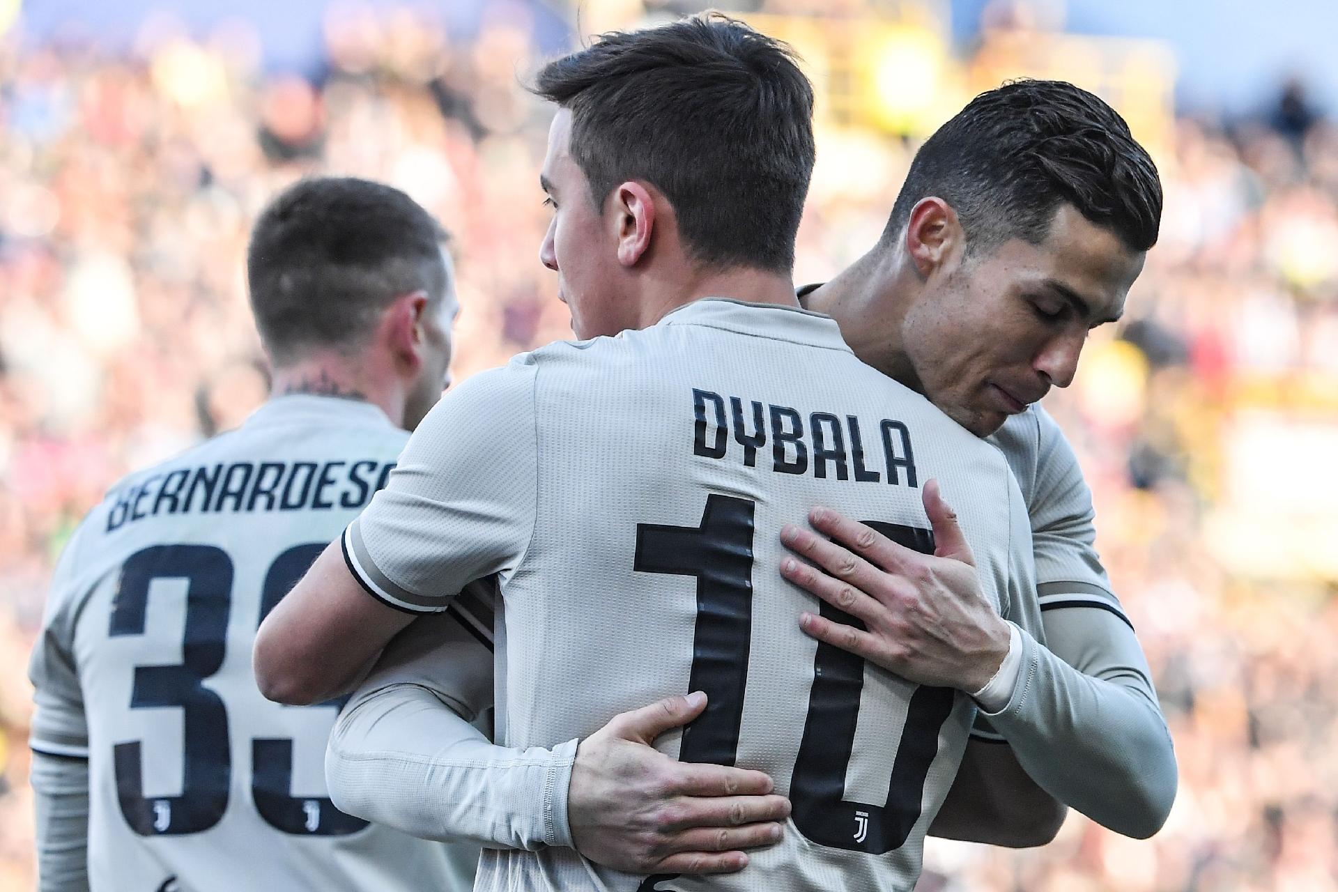 Resultado de imagem para Com Cristiano Ronaldo apagado, Juventus conta com gol de Dybala para vencer o Bologna