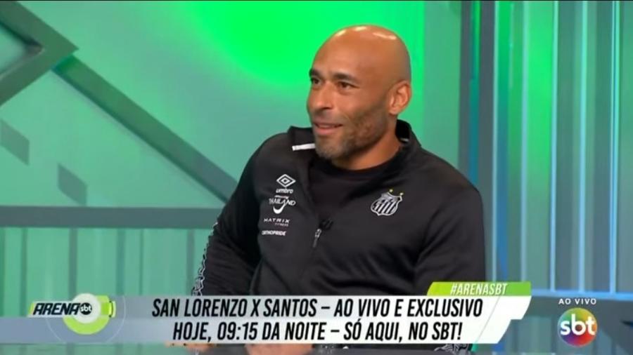 Edinho diz que conviver com Jorge Sampaoli era "complicado" - Reprodução/SBT