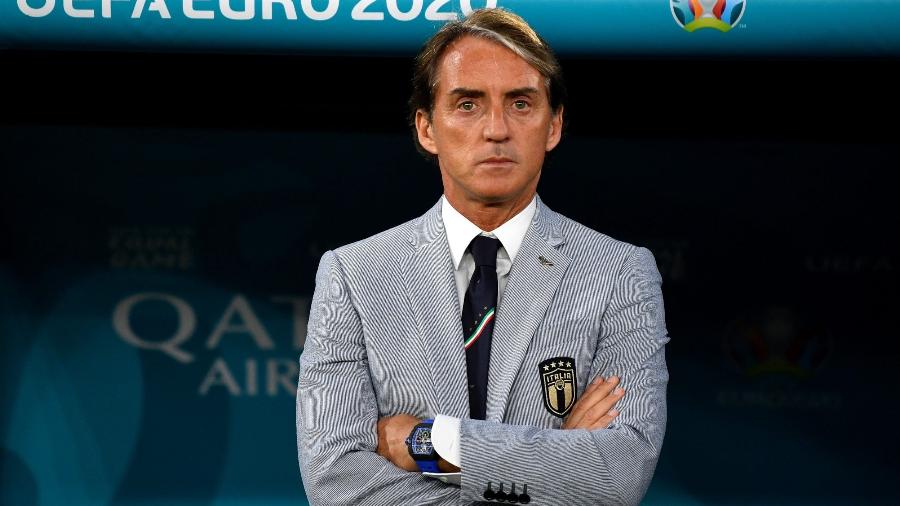 Técnico da Itália, Roberto Mancini - Getty Images