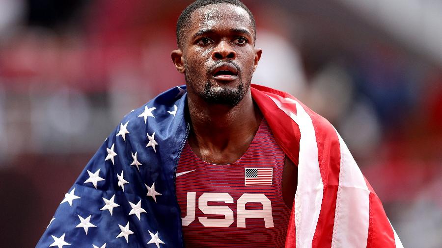 Rai Benjamin: medalhista de prata nos 400m com barreiras - Patrick Smith/Getty Images