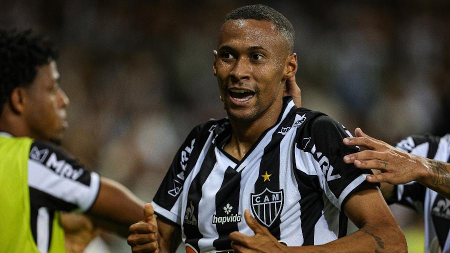 Ademir faz o gol da vitória do Galo - GILSON JUNIO/W9 PRESS/ESTADÃO CONTEÚDO