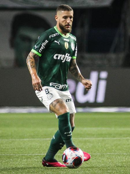 Zé Rafael, do Palmeiras, em jogo contra a Inter de Limeira pelo Paulistão - VINICIUS NUNES/AGÊNCIA F8/ESTADÃO CONTEÚDO