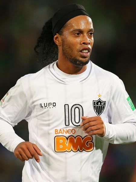 Ronaldinho Gaúcho na época em que atuava com a camisa do Atlético-MG - Alex Livesey - FIFA/FIFA via Getty Images