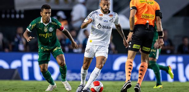 Santos venceu um dos últimos cinco clássicos contra o Palmeiras na Vila.