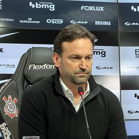 Pedro Silveira, novo diretor financeiro do Corinthians, é apresentado pelo clube alvinegro