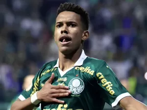 Estêvão e F. Anderson começam no banco em Botafogo x Palmeiras; veja times