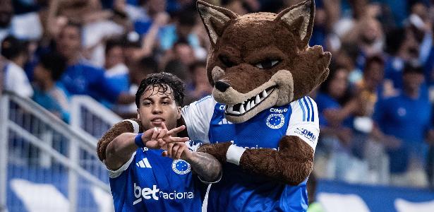 Kaio Jorge marca primeiro gol do ano em goleada do Cruzeiro no Mineiro