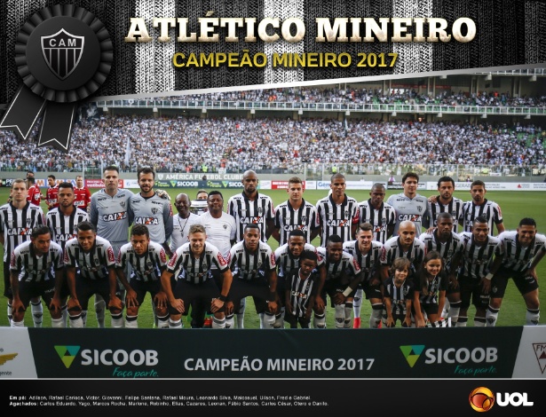 Atlético-MG - campeão mineiro de 2017 - Pôsteres - UOL Esporte