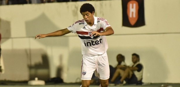 Gabriel Sara foi um destaque do São Paulo em sua estreia na Copa São Paulo - Tetê Viviani/Colaboração/São PauloFC