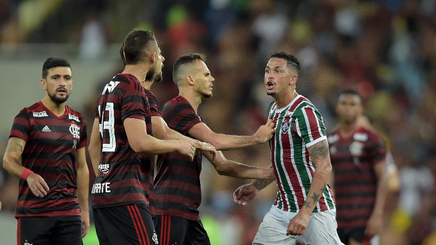 Fluminense e Flamengo já se enfrentaram no Campeonato Carioca deste ano - Thiago Ribeiro/AGIF