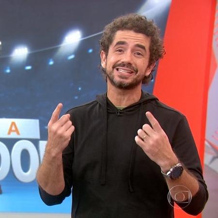 Felipe Andreoli diz ter saudade de jogar futebol - Reprodução/TV Globo