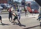 Brigas dentro e fora de campo marcam vitória do Paraná sobre o Coritiba - Reprodução