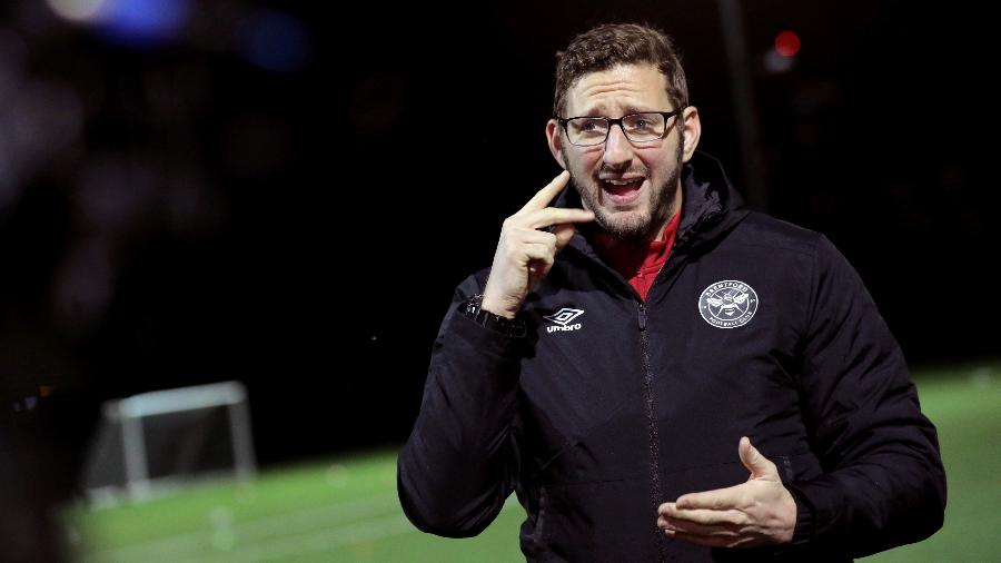 Ben Lampert, técnico do Brentford FC Community Sports Trust - Isabel Infantes/AFP