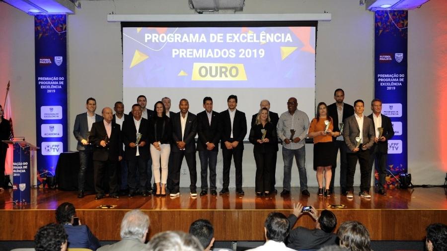 Federação Paulista de Futebol (FPF) divulgou os premiados do Programa de Excelência - Rodrigo Corsi/FPF
