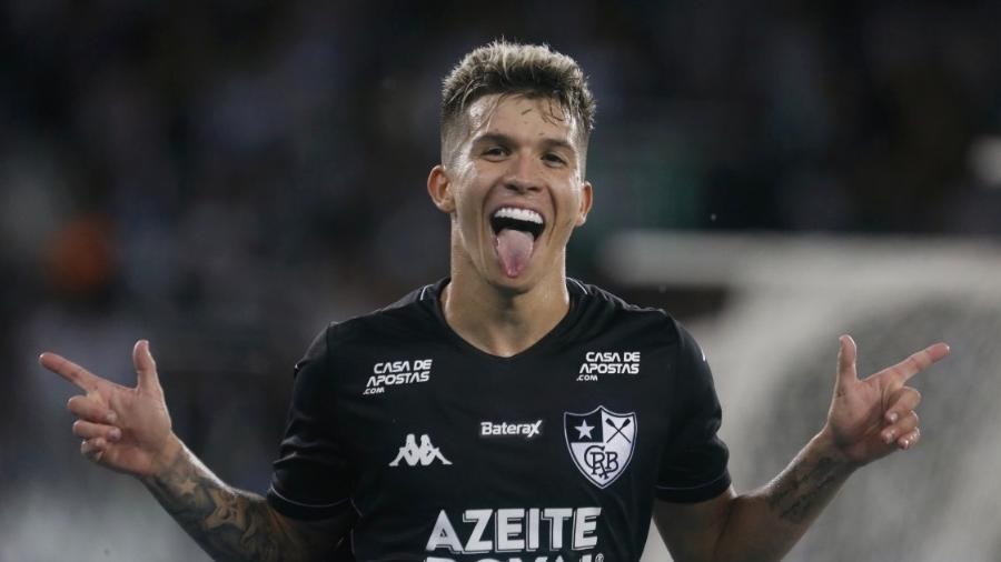 Bruno Nazário, meia do Botafogo  - Vitor Silva / Botafogo