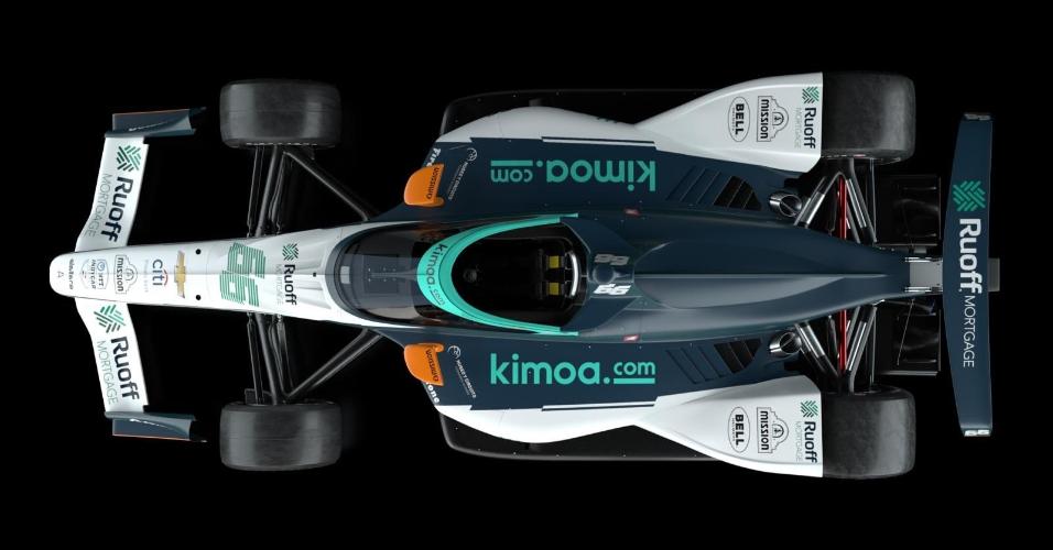 Fernando Alonso e a equipe Arrow McLaren apresentam carro para a disputa das 500 Milhas de Indianápolis de 2020; prova será realizada em 23 de agosto