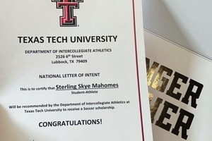 Sterling Skye Mahomes receives letter of intent to Texas Tech