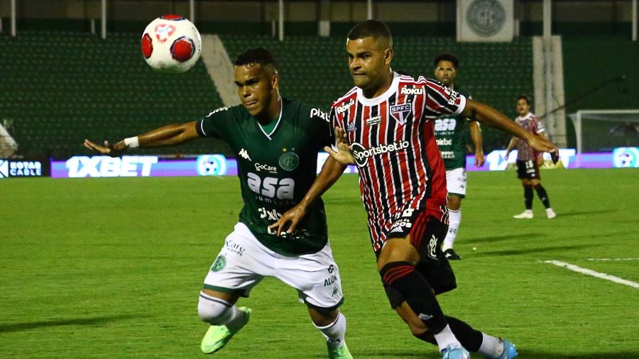 Alisson estreou com a camisa do São Paulo diante do Guarani, em Campinas, pelo Paulistão - KAREN FONTES/AFI/ISHOOT/ESTADÃO CONTEÚDO